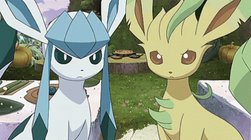 Resultado de imagen para leafeon glaceon