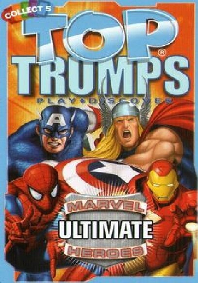 Game Card: War Machine (Top Trumps(Ultimate Marvel Heroes)  Col:TOPTR-UMH-EN-30
