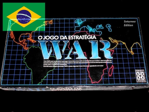 Jogo De Tabuleiro War - Jogo Da Estrategia Original Grow