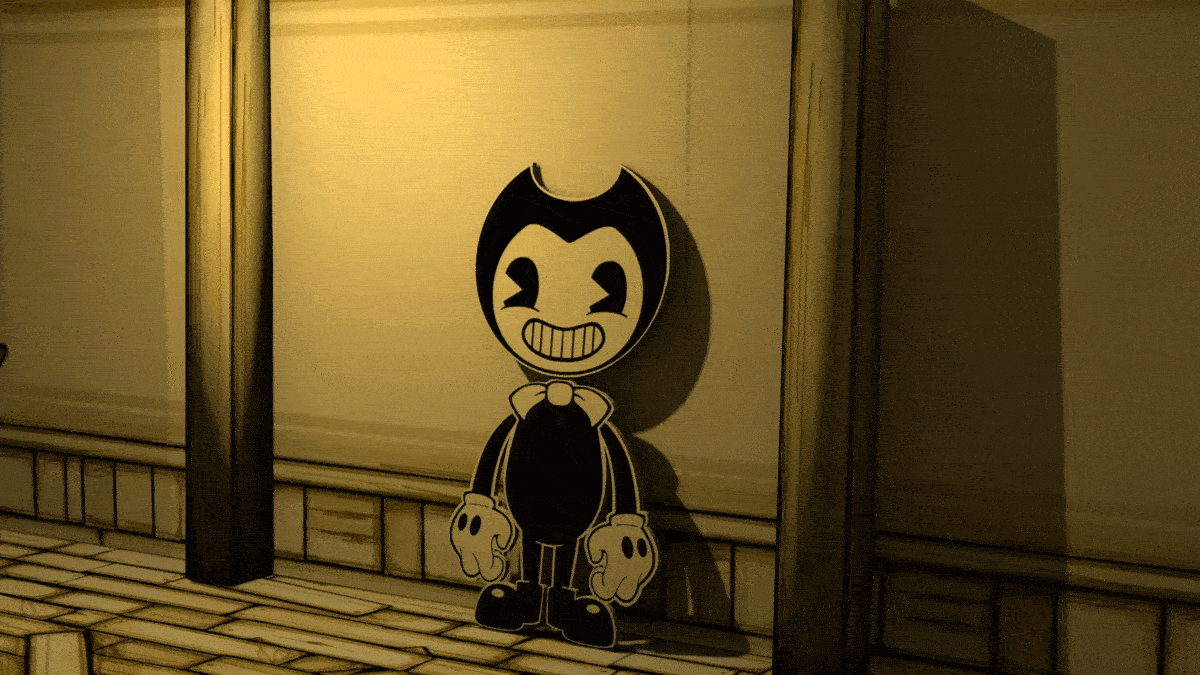 Image result for bendy and the ink machine gif.