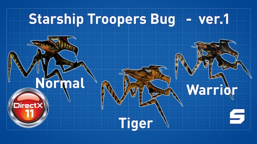Warrior Bug  Starship troopers, Starship troopers bugs, Starship