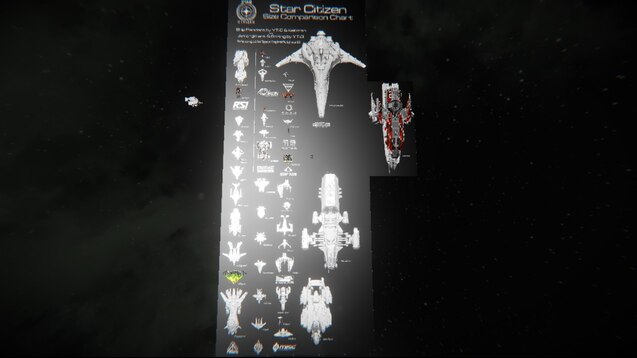reclaimer star citizen ship size comparison