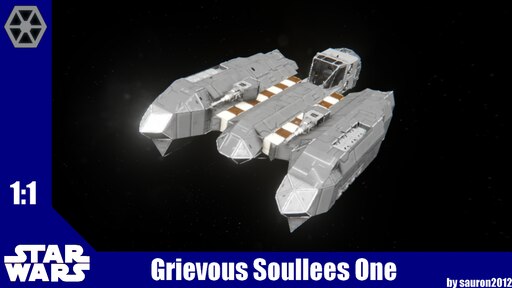 Star wars grievous ship hot sale